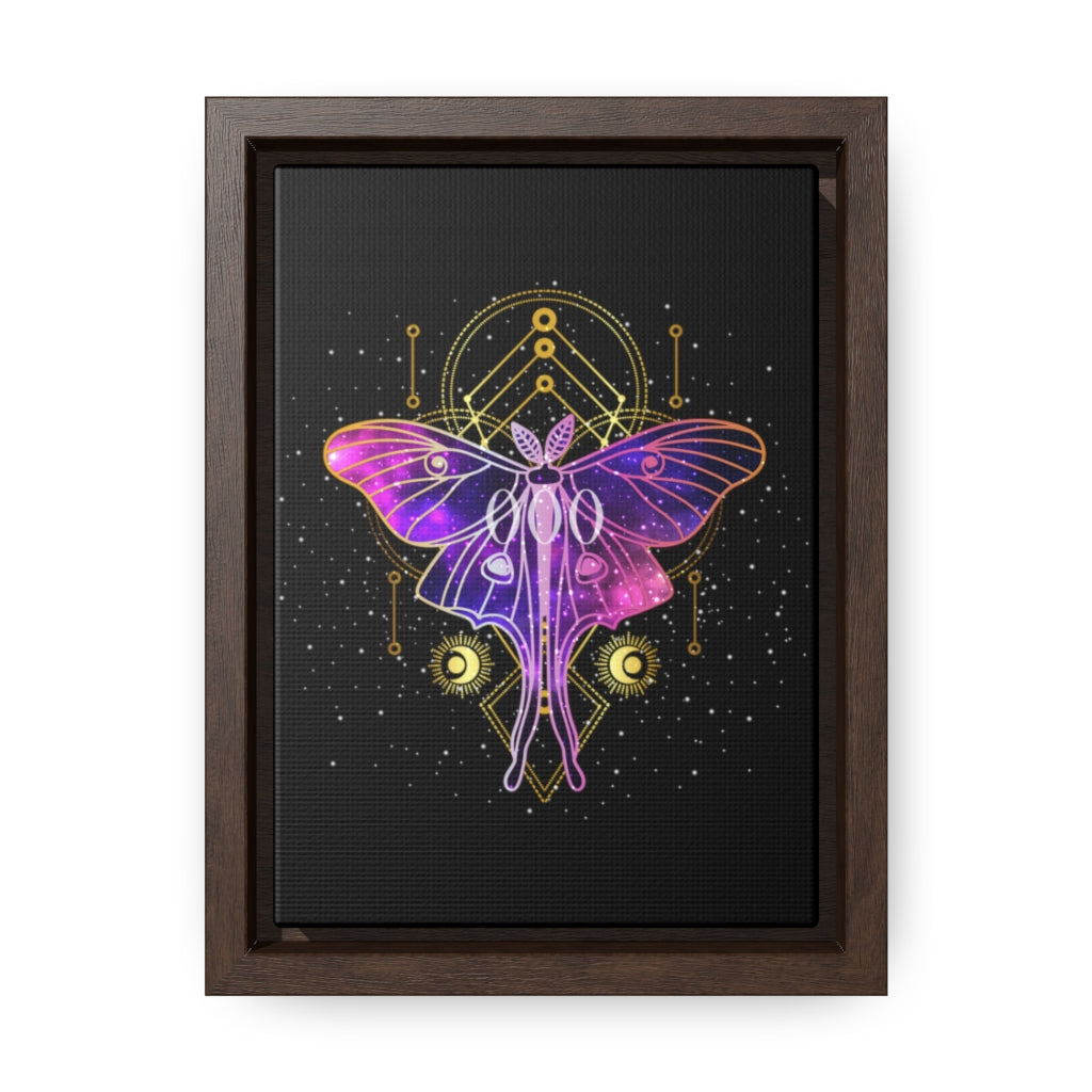 Yoga Spiritual Meditation Canvas Print With Vertical Frame - Source Energy 000 Angel Number Printify