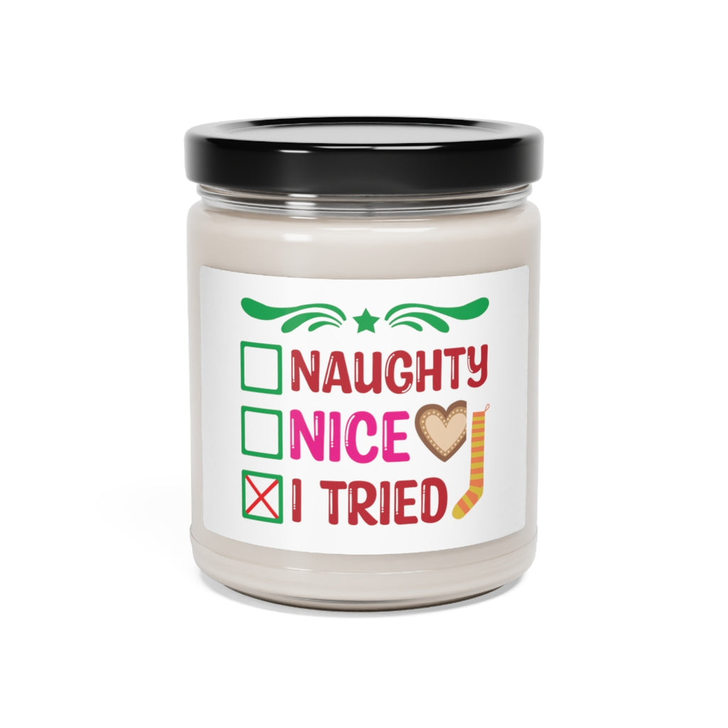 Christmas Scented Soy Candle, 9oz Printify