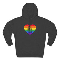 Thumbnail for Rainbow Flag Mother's Day Unisex Premium Pullover Hoodie - Free Mom Hug Printify
