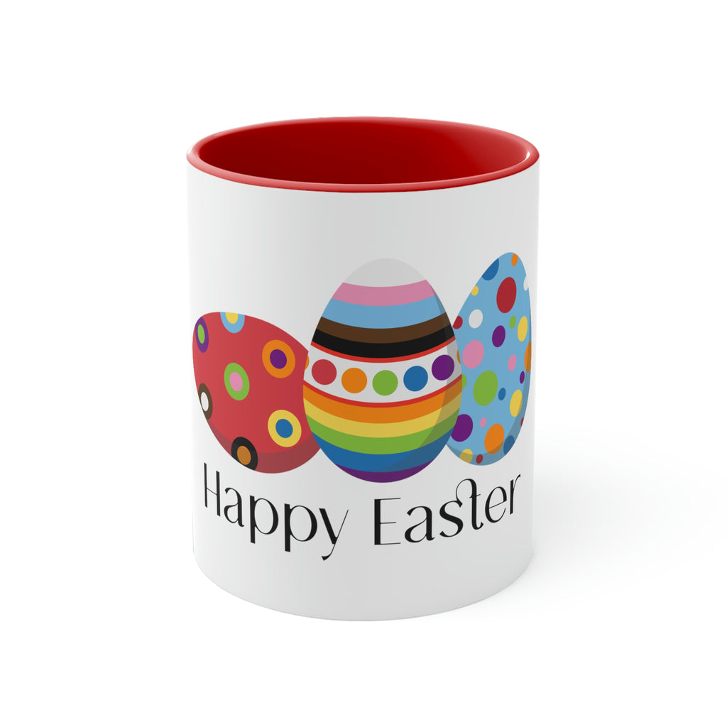 Progress Flag Accent Coffee Mug Easter Festival - Happy Easter SHAVA