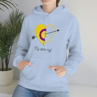 Thumbnail for Intersex  Flag LGBTQ Affirmation Hoodie Unisex Size - The Other Half Printify