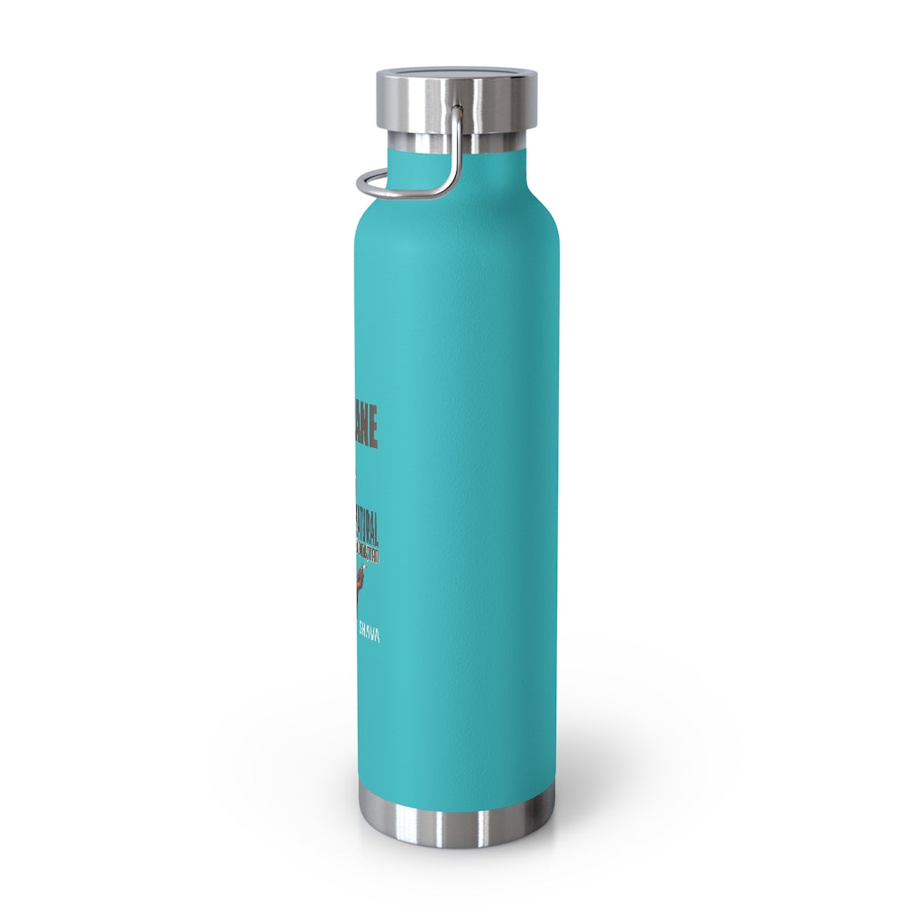 VCC Home & Livings-Bottles & Tumblers  /Copper Vacuum Insulated Bottle, 22oz/  Natural Wombman Printify