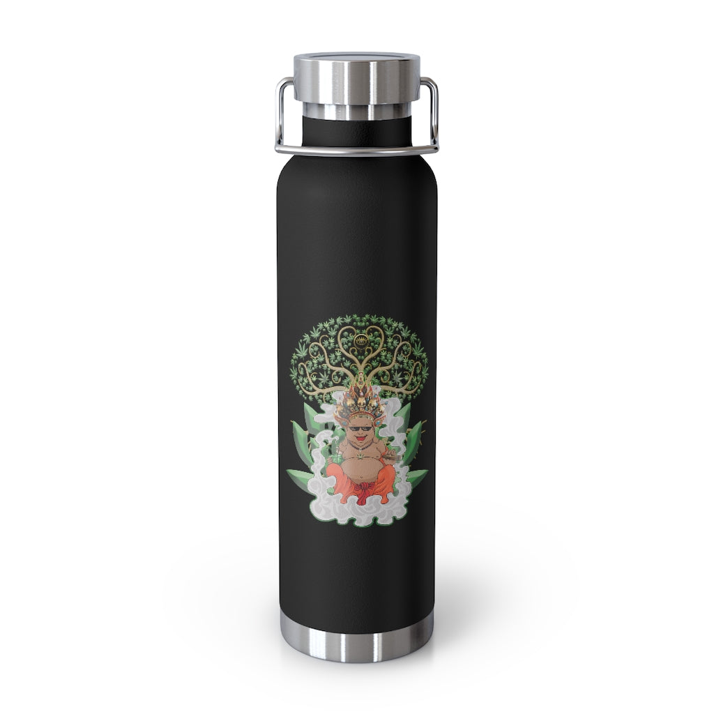 KCC Home & Livings-Bottles & Tumblers /Copper Vacuum Insulated Bottle, 22oz/ Buddha Printify