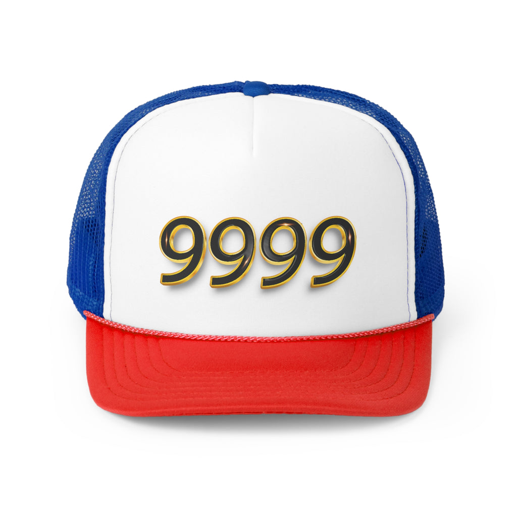 Angel Number 9999 Unisex Trucker Caps Printify