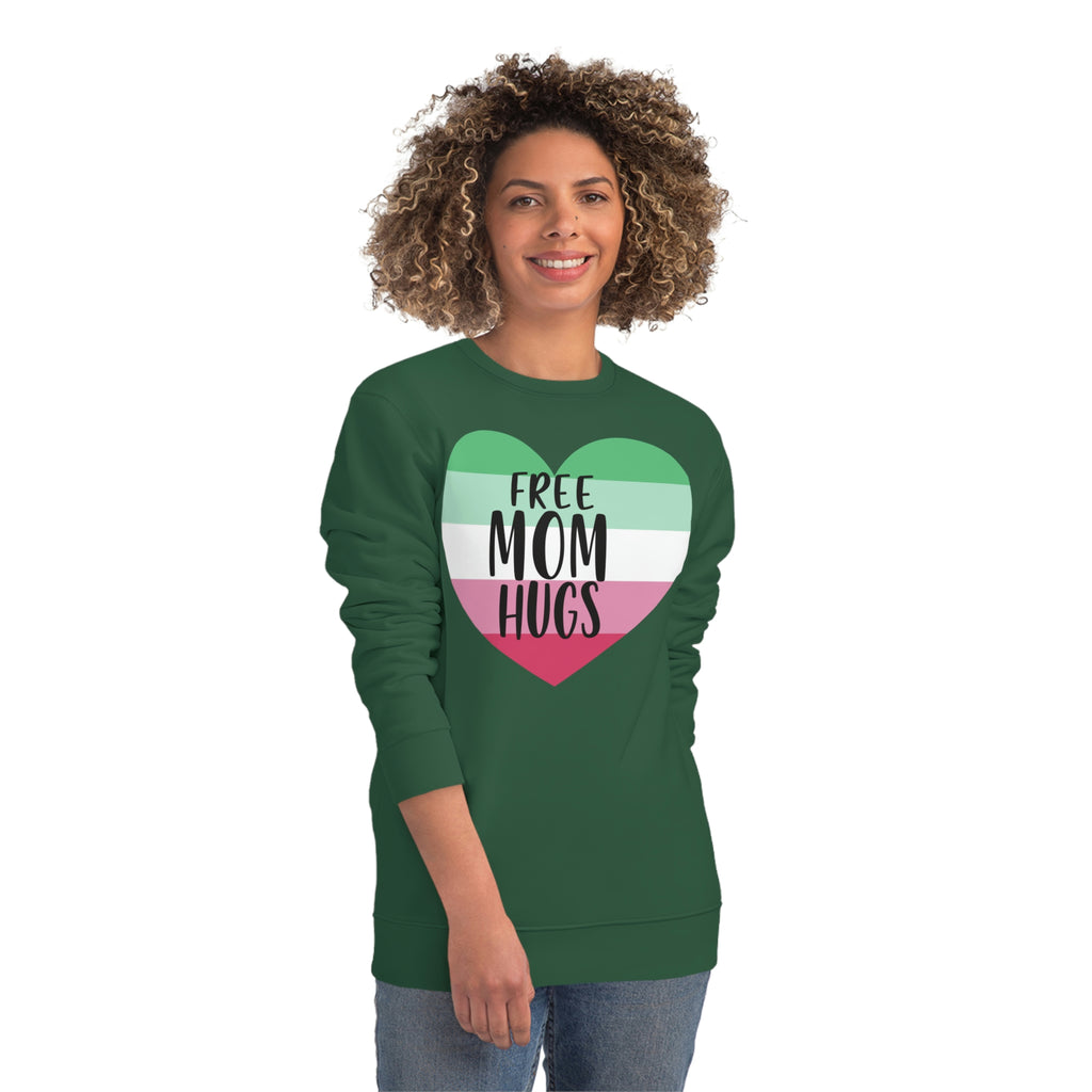 Abrosexual Pride Flag Sweatshirt Unisex Size - Free Mom Hugs Printify