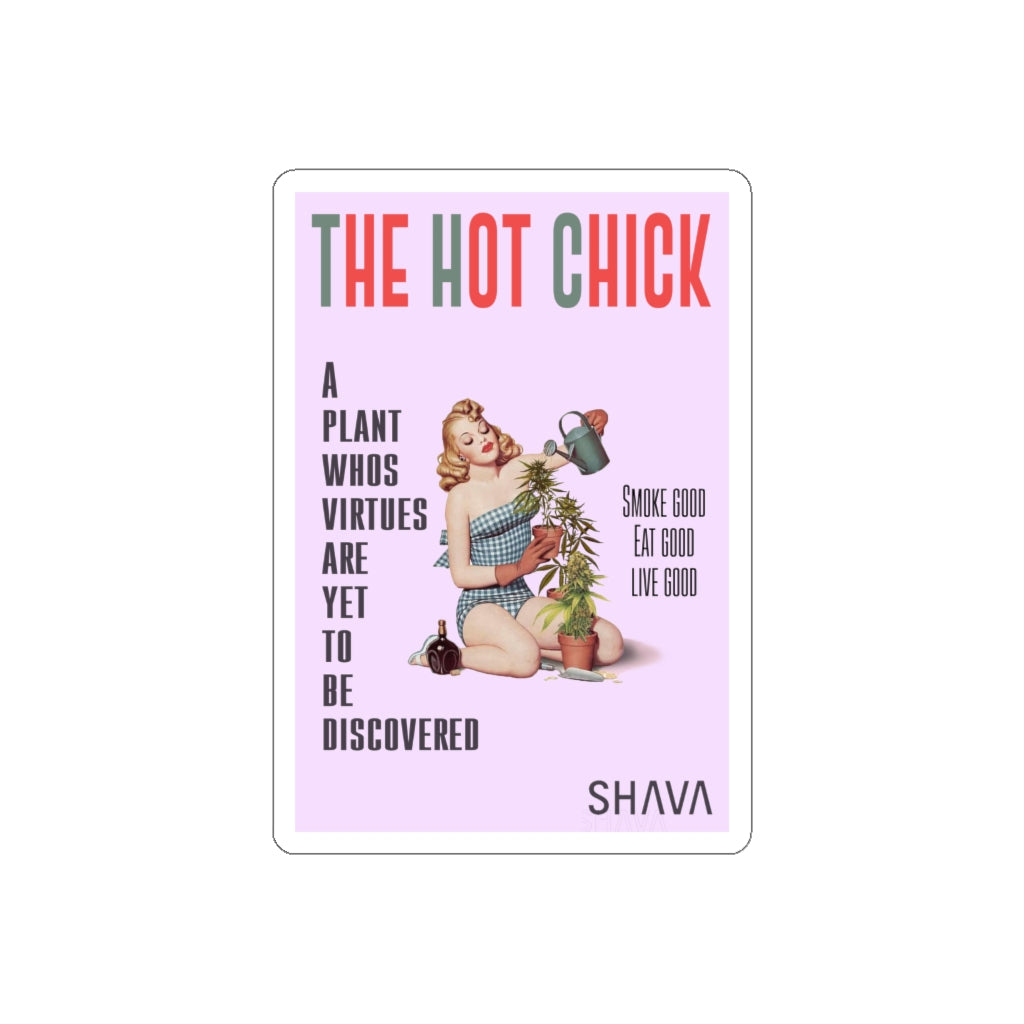 VCC Home & Livings-Magnet & Stickers Die-Cut Stickers / The Hot Chick Printify