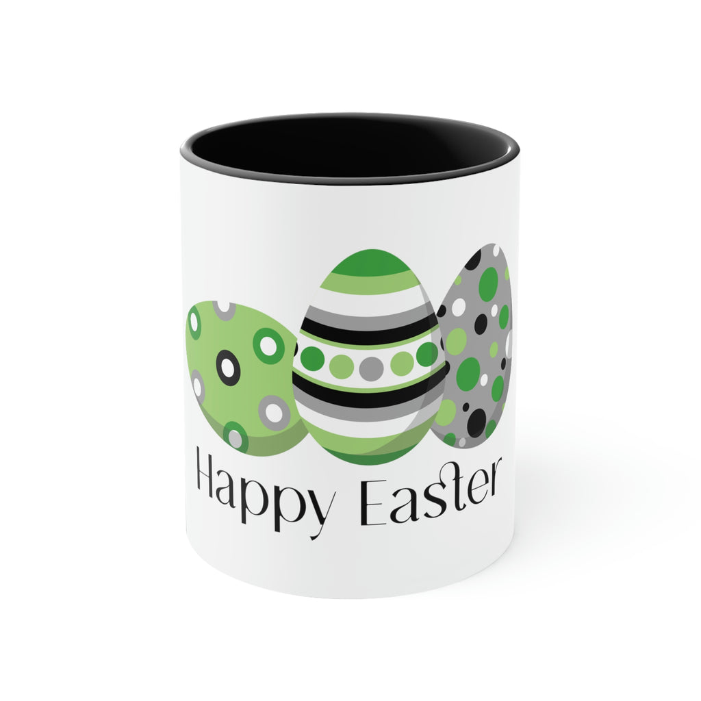 Aromantic Flag Accent Coffee Mug Easter Festival - Happy Easter SHAVA