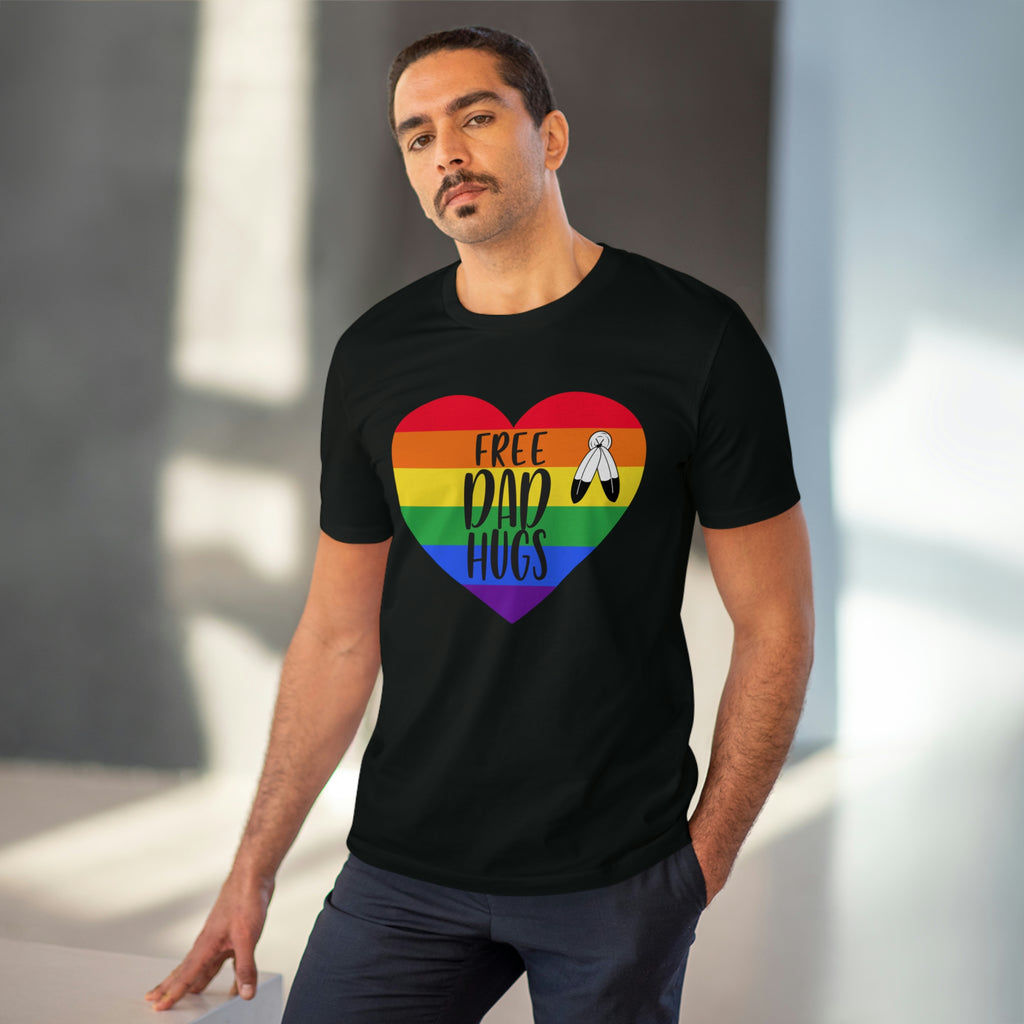 Two Spirit Pride Flag T-shirt Unisex Size - Free Dad Hugs Printify