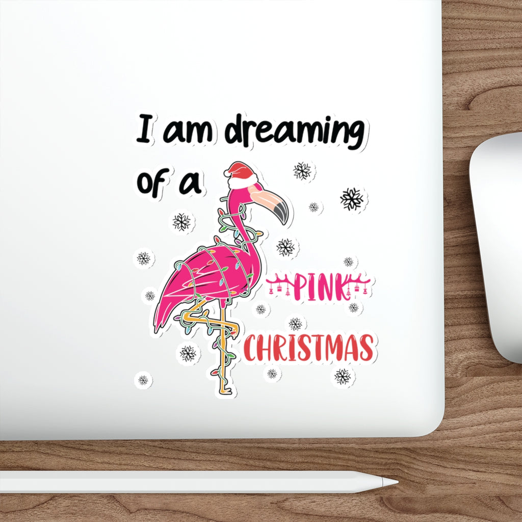 Christmas Die-Cut Stickers Printify