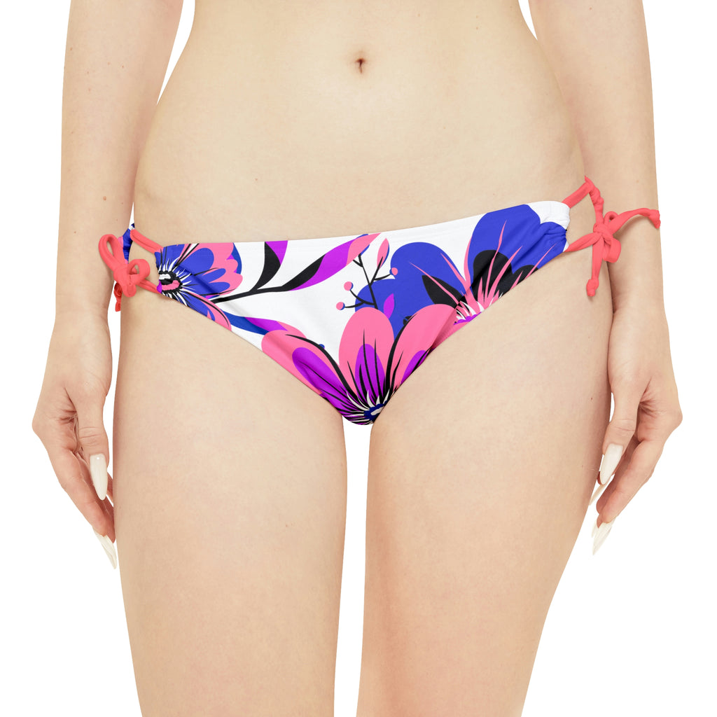 Genderfluid Pride Flag Loop Tie Side Bikini Bottom Printify
