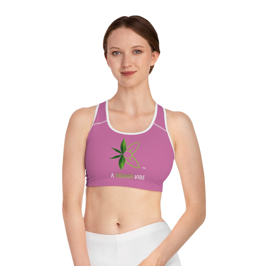 KCC Women's Sportswear Sports Bra (AOP) / KUSH Logo Printify