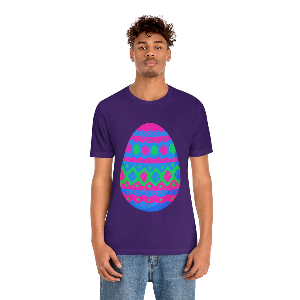 Polysexual Flag T-shirt Easter Festival Unisex Size - Egg SHAVA