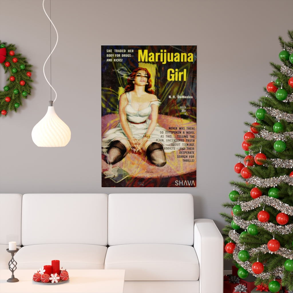 VCC Home & Livings-Posters  Premium Matte vertical posters / She Traded Her Body For Drugs Printify