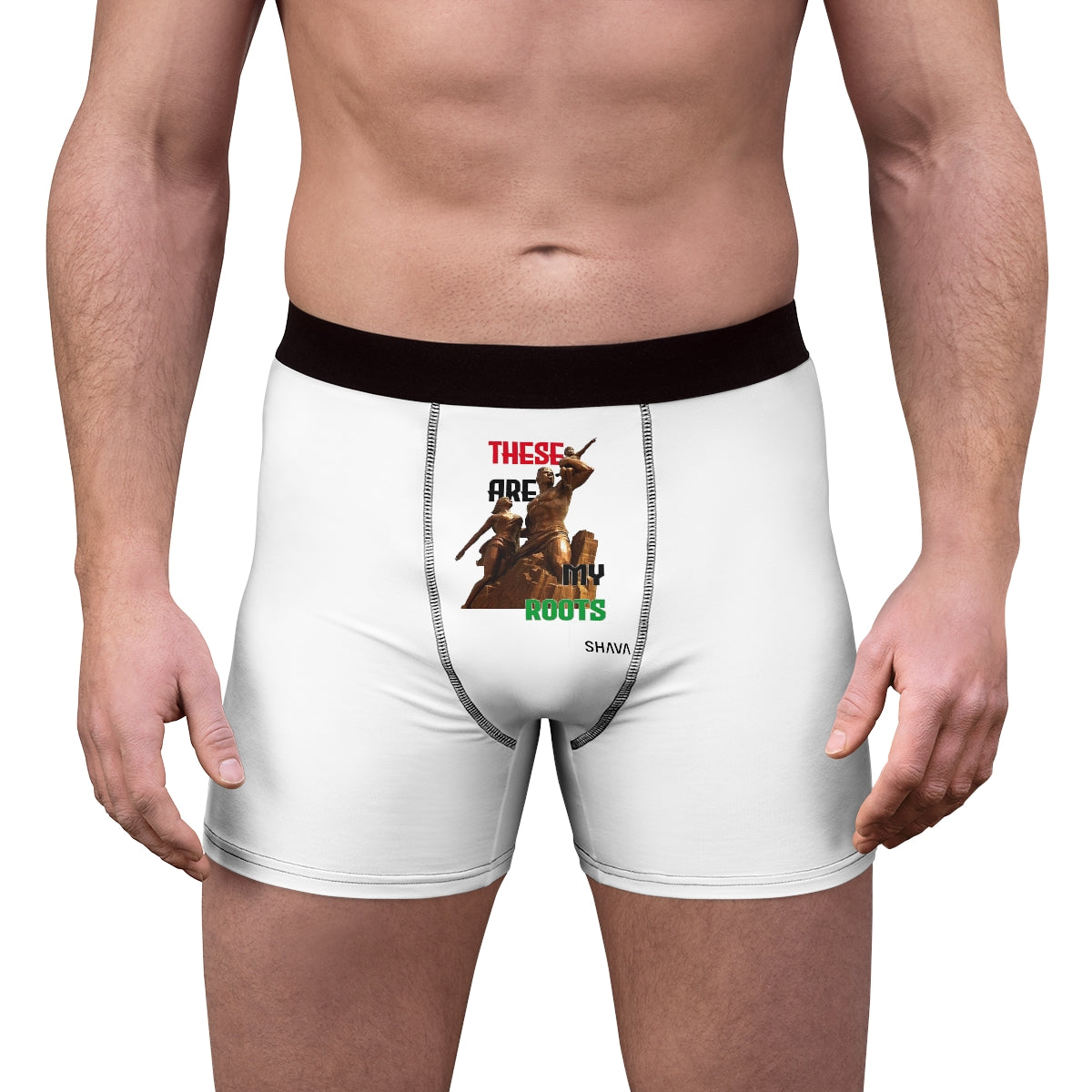 IAC  Accessories Underwear  /Men's Boxer Briefs/ These are My roots Printify