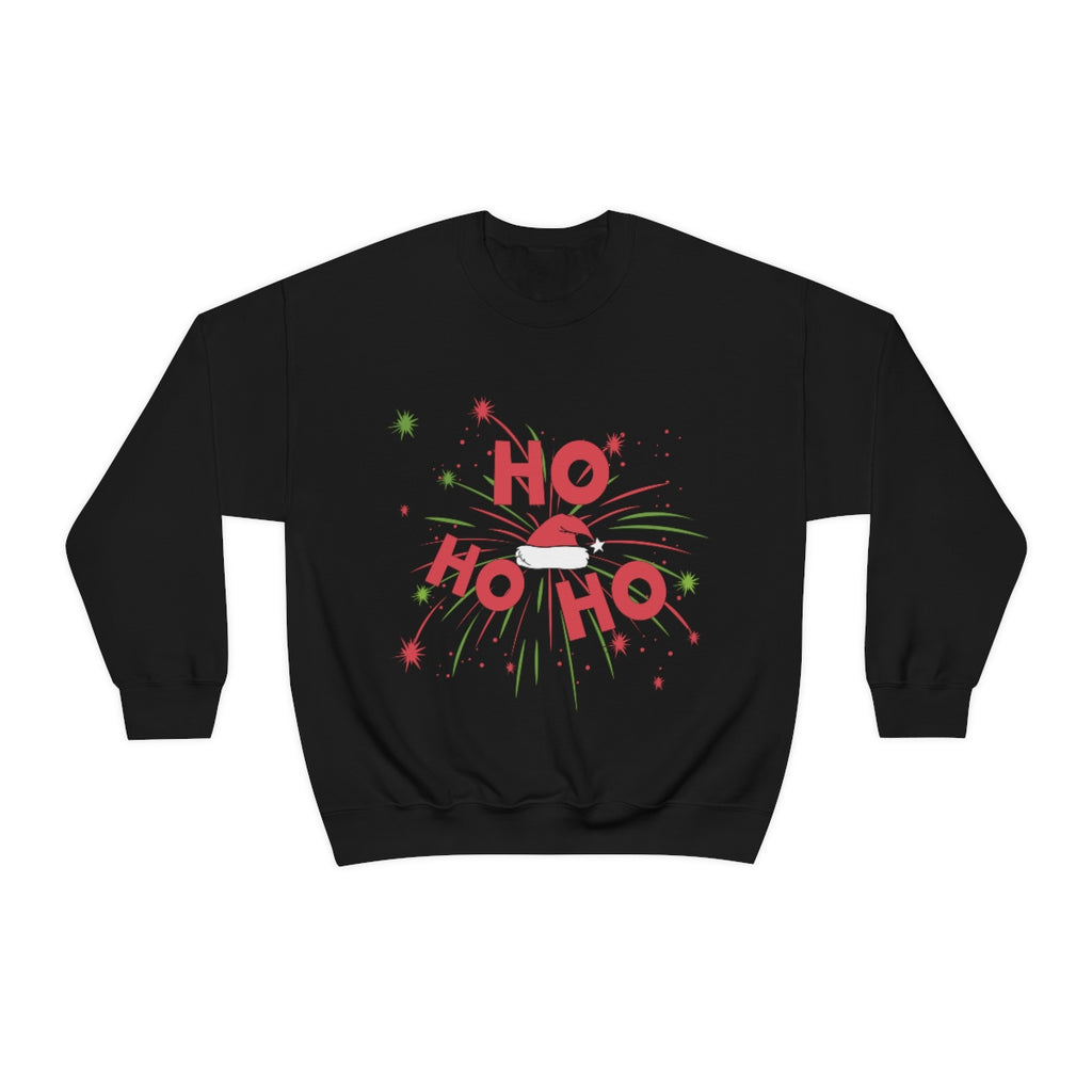 Merry Christmas Unisex Sweatshirts , Sweatshirt , Women Sweatshirt , Men Sweatshirt ,Crewneck Sweatshirt, HO HO HO Printify