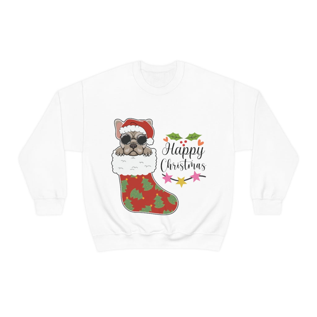 Merry Christmas Unisex Sweatshirts , Sweatshirt , Women Sweatshirt , Men Sweatshirt ,Crewneck Sweatshirt, Dog Christmas Printify