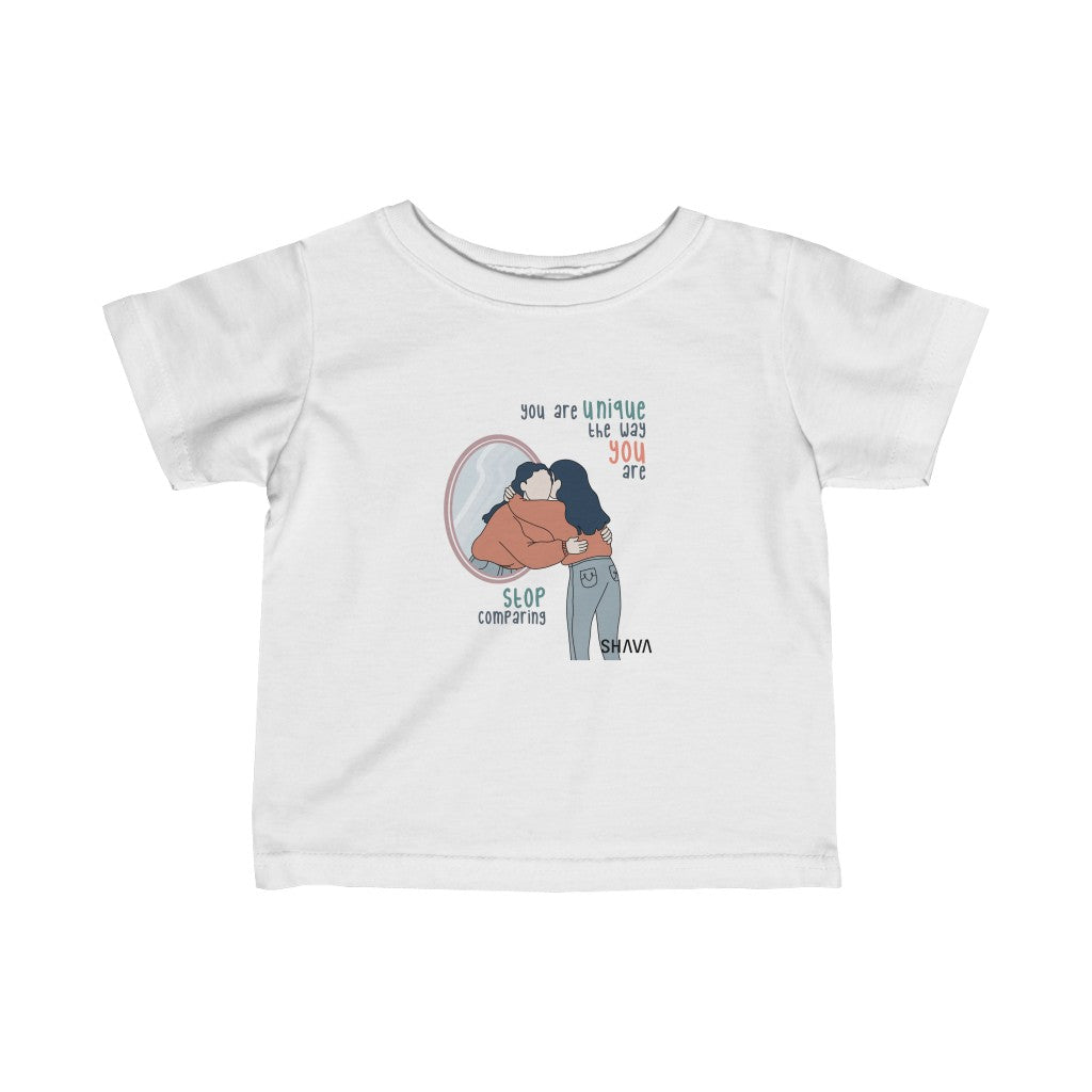 IAC  KIDS T-Shirts  Infant Fine Jersey Tee / You are Unique Printify