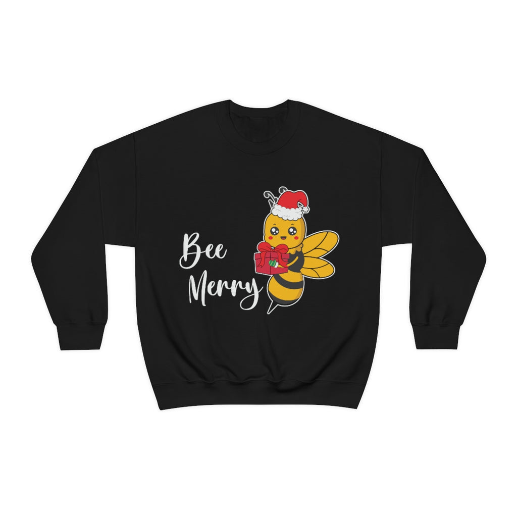 Merry Christmas Unisex Sweatshirts , Sweatshirt , Women Sweatshirt , Men Sweatshirt ,Crewneck Sweatshirt, Be Merry Printify