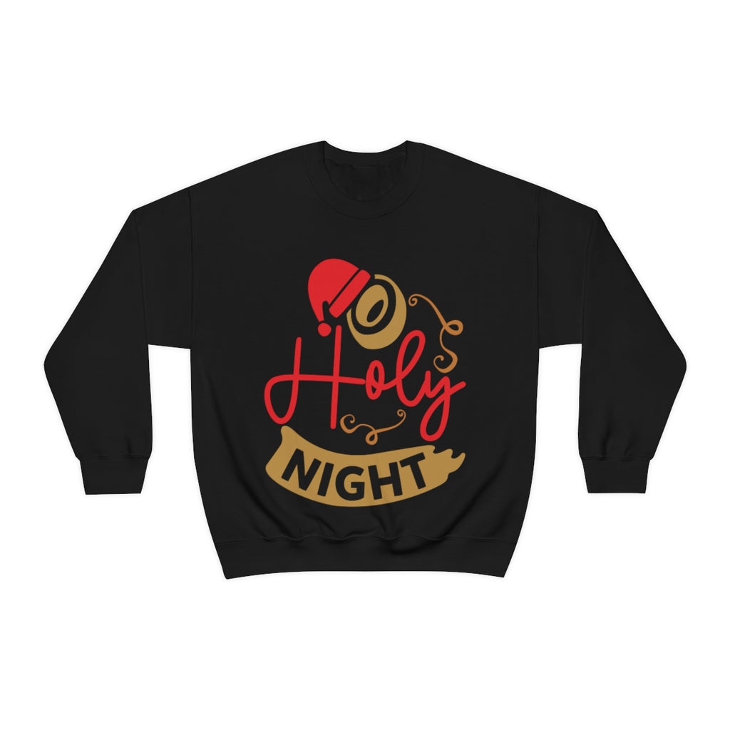 Merry Christmas Unisex Sweatshirts , Sweatshirt , Women Sweatshirt , Men Sweatshirt ,Crewneck Sweatshirt, O Holy Night Printify