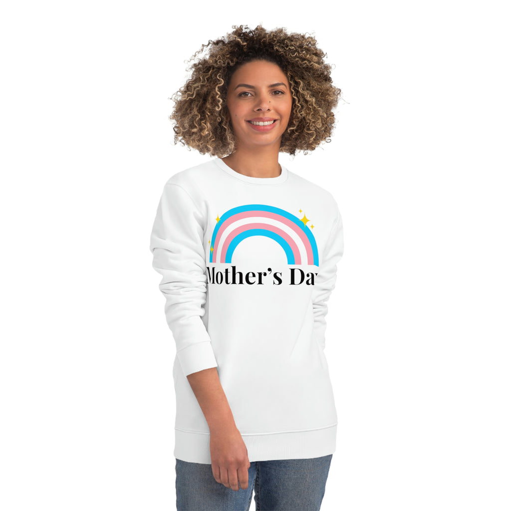 Transgender Pride Flag Sweatshirt Unisex Size - Mother's Day Printify