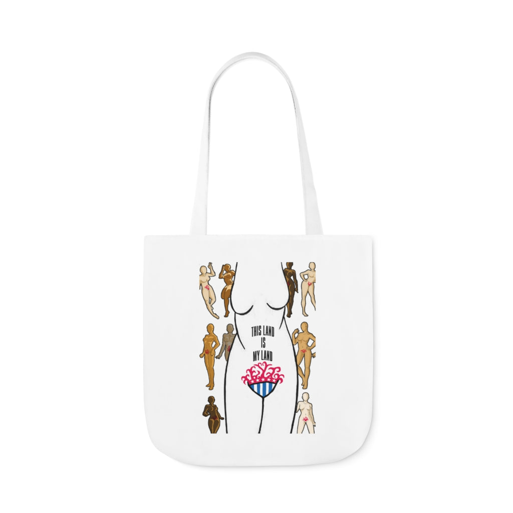 IAC  Accessories Bags  Polyester Canvas Tote Bag / This Land Is My Land Printify