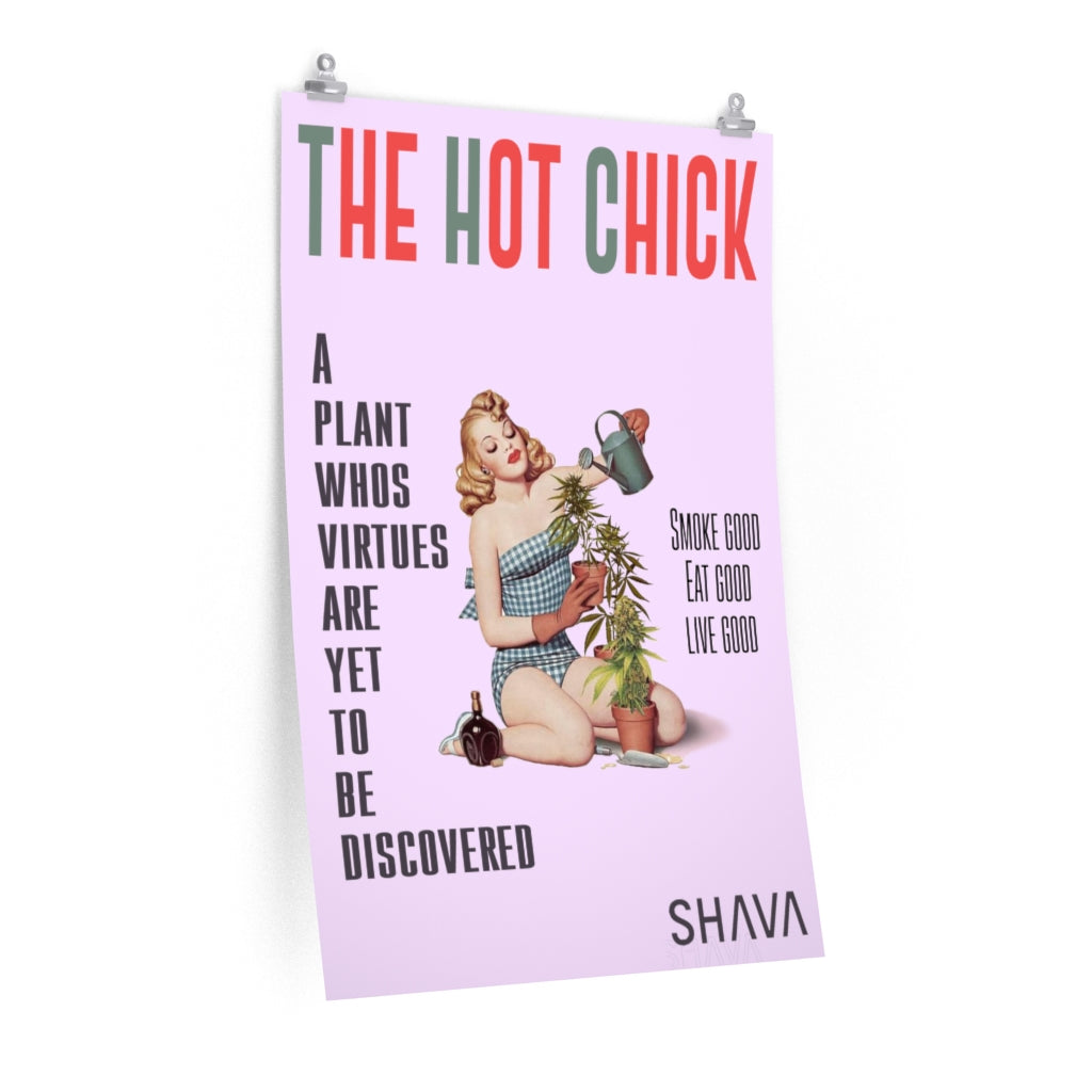 VCC Home & Livings-Posters  Premium Matte vertical posters / The Hot Chick Printify