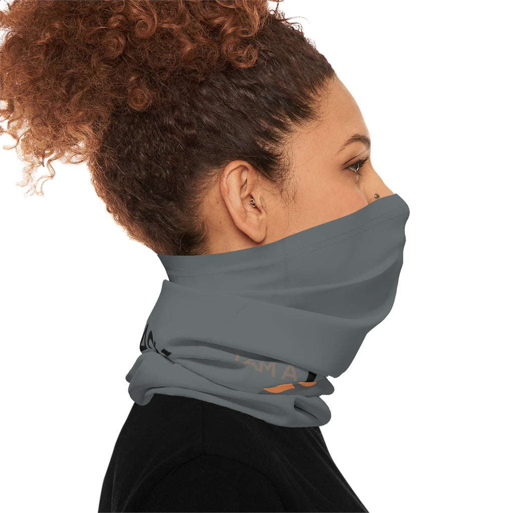 Lightweight Neck Gaiter - Black Queen (Grey) Printify