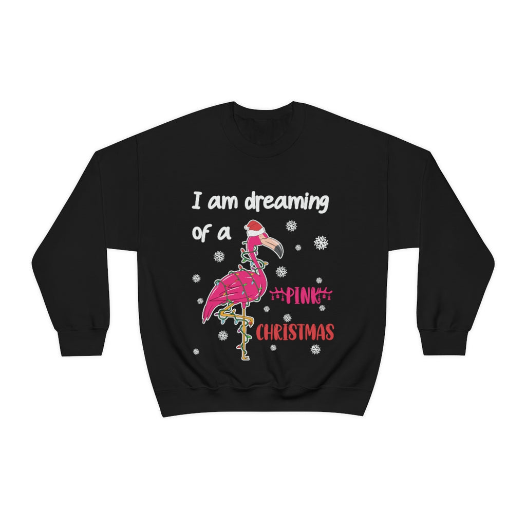 Merry Christmas Unisex Sweatshirts , Sweatshirt , Women Sweatshirt , Men Sweatshirt ,Crewneck Sweatshirt, Pink Christmas Printify