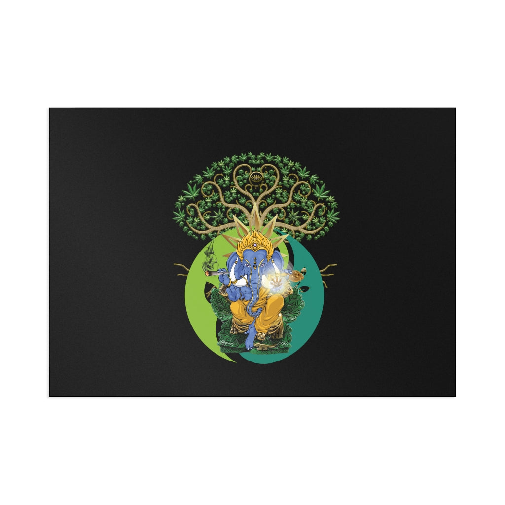 KCC Home & Livings-Postcards  /  Fine Art Postcards / Ganesha Printify