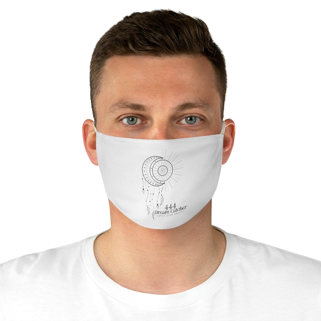 Yoga Spiritual Meditation Reusable Cloth Face Mask - Protection 444 Angel Number Printify
