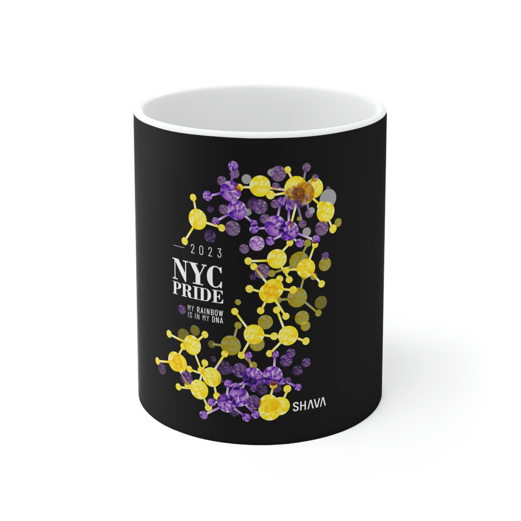 Intersex NYC Pride Ceramic Mug - Rainbow Is In My DNA SHAVA CO