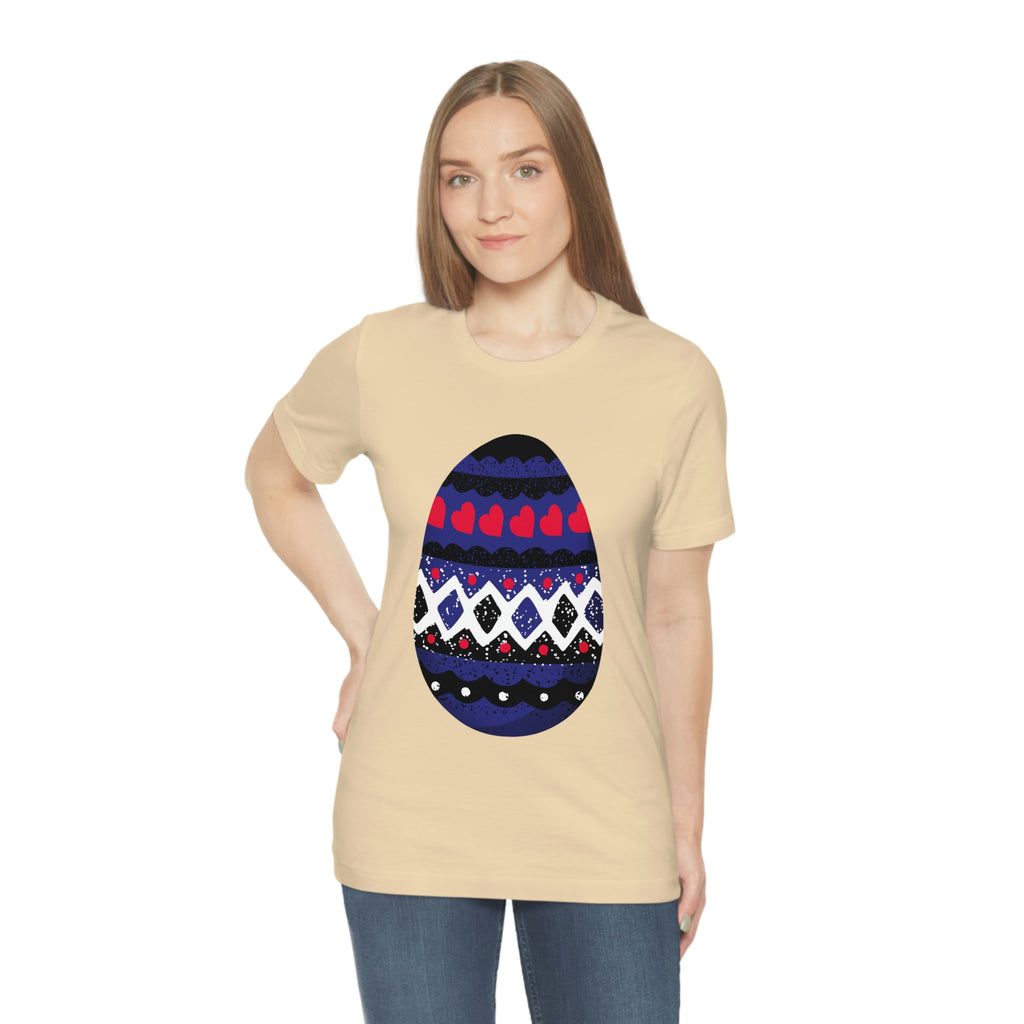 Leather Flag T-shirt Easter Festival Unisex Size - Egg SHAVA