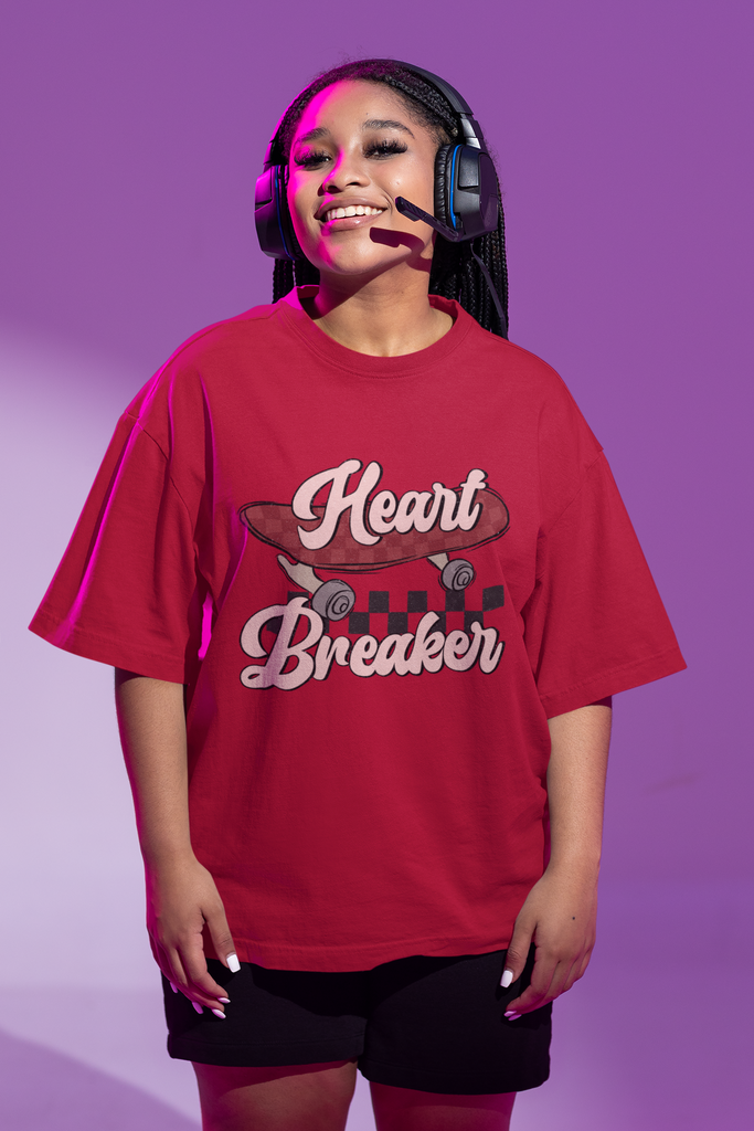 T-shirt Valentines Day Unisex Size - Heart Breaker Printify