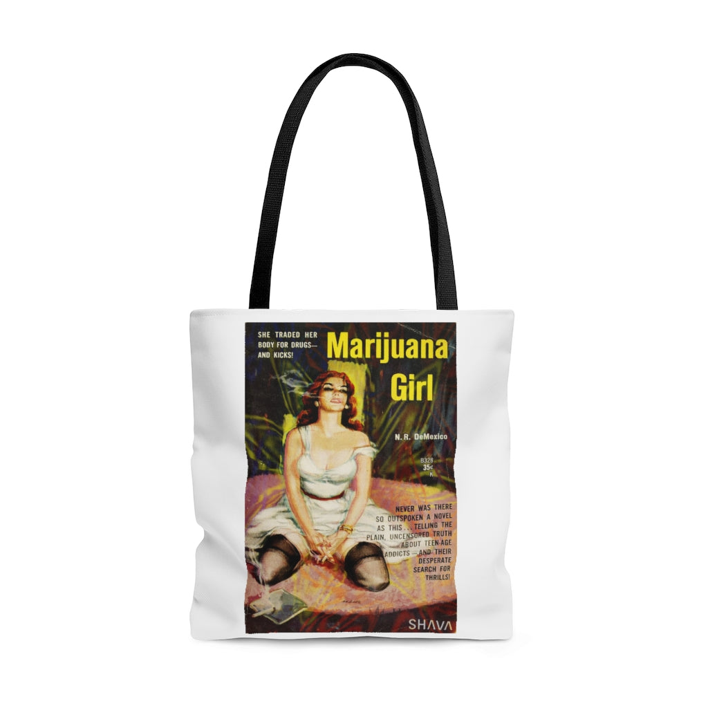 VCC  Accessories Bags /AOP Tote Bag/ She Traded Her Body For Drugs Printify