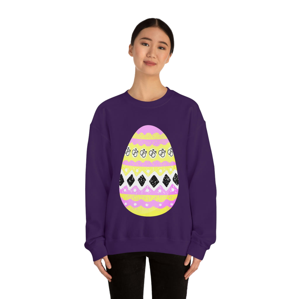 Twink Flag Heavy Blend Crewneck Sweatshirt Easter Festival Unisex Size - Egg SHAVA
