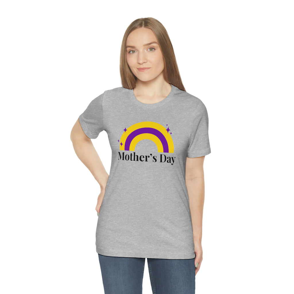 Intersex Pride Flag Mother's Day Unisex Short Sleeve Tee - Mother's Day SHAVA CO