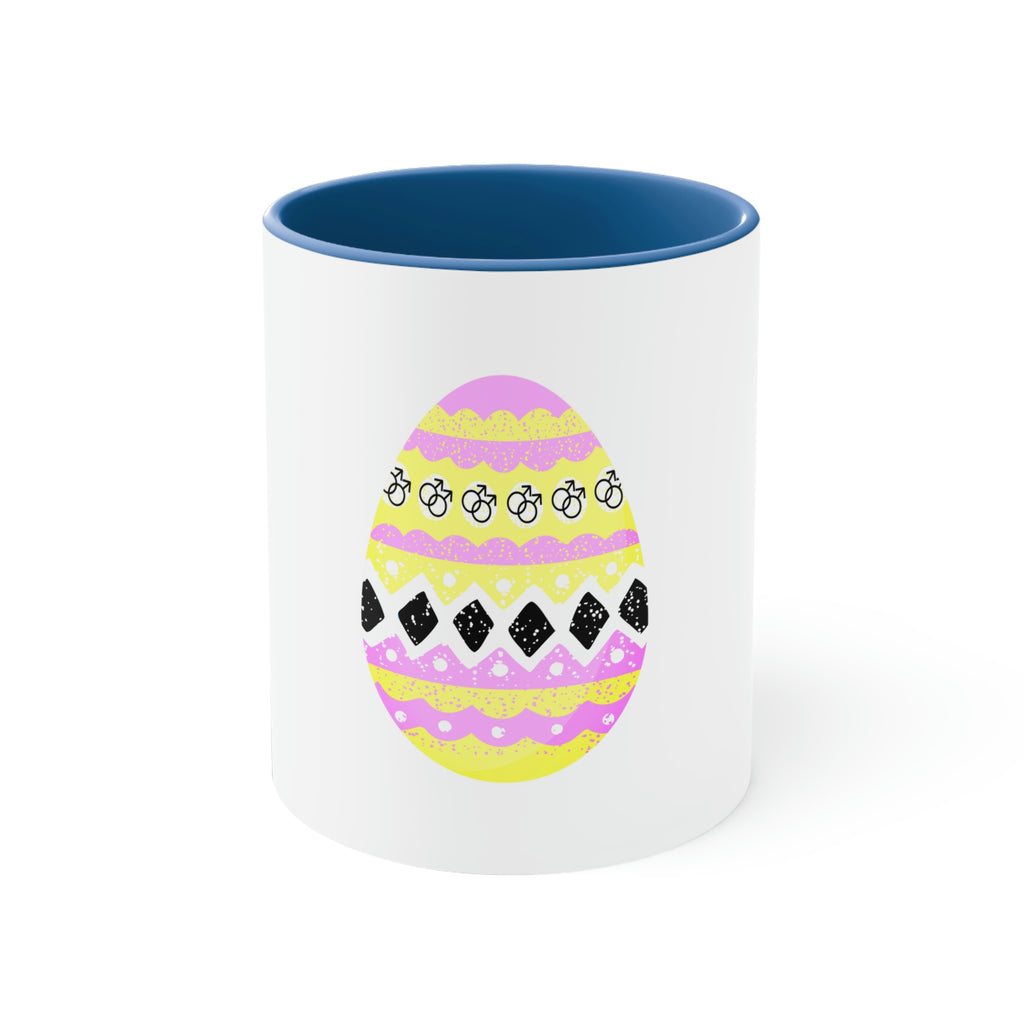 Twink Flag Accent Coffee Mug Easter Festival - Easter Egg SHAVA