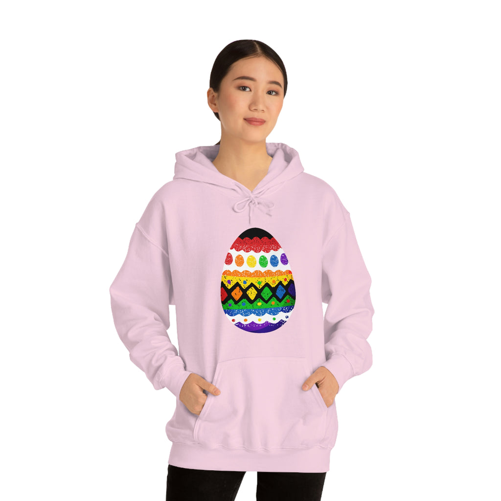 Straight Ally Flag Hoodie  Easter Festival Unisex Size - Egg SHAVA