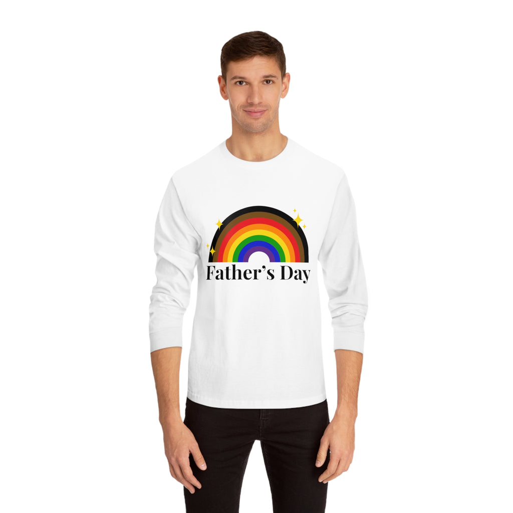 Philadelphia Pride Flag Unisex Classic Long Sleeve Shirt - Father's Day Printify