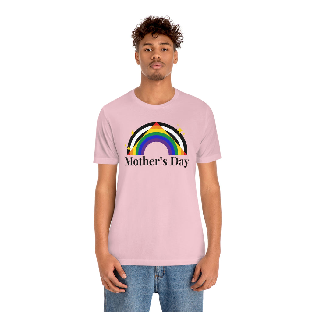 Straight Ally Pride Flag Mother's Day Unisex Short Sleeve Tee - Mother's Day SHAVA CO