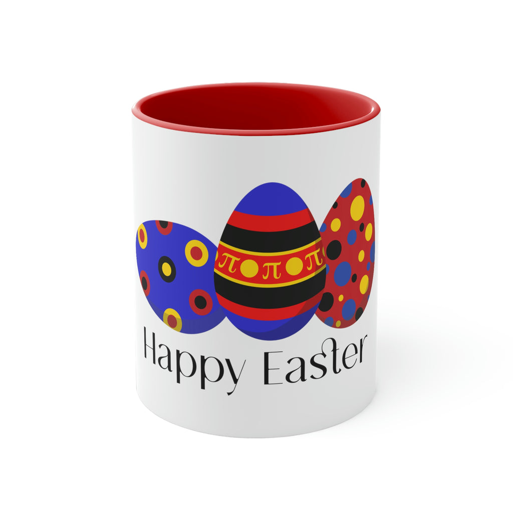 Polyamory Flag Accent Coffee Mug Easter Festival - Happy Easter SHAVA