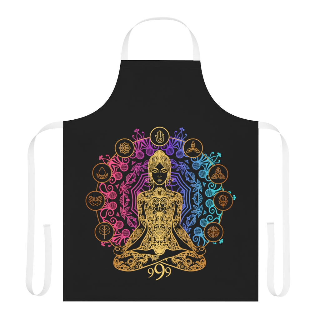 SAC Home & Livings Kitchen Accessories / Apron (AOP) / Meditation Printify