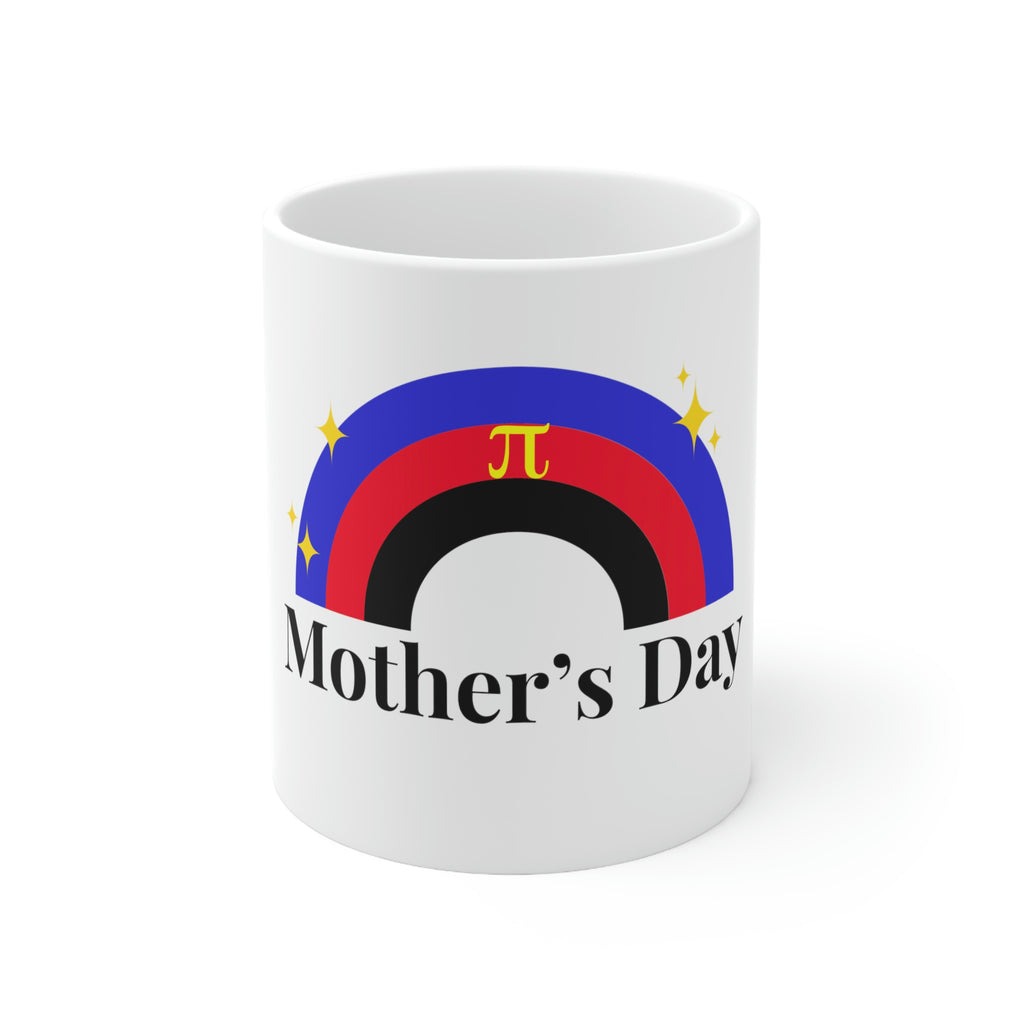 Polyamory Flag Ceramic Mug  - Mother's Day Printify