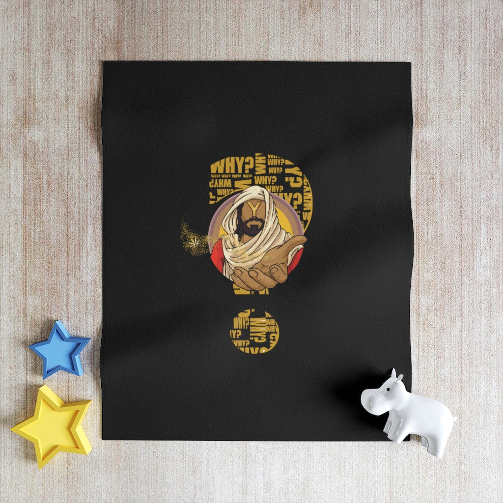 KCC Home & Livings- Blankets /Throw Blanket/ Faceless Black Jesus Printify