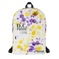 Thumbnail for Intersex Flag All-Over Print  Pride Backpack D.C. Pride - My Rainbow Is In My DNA SHAVA