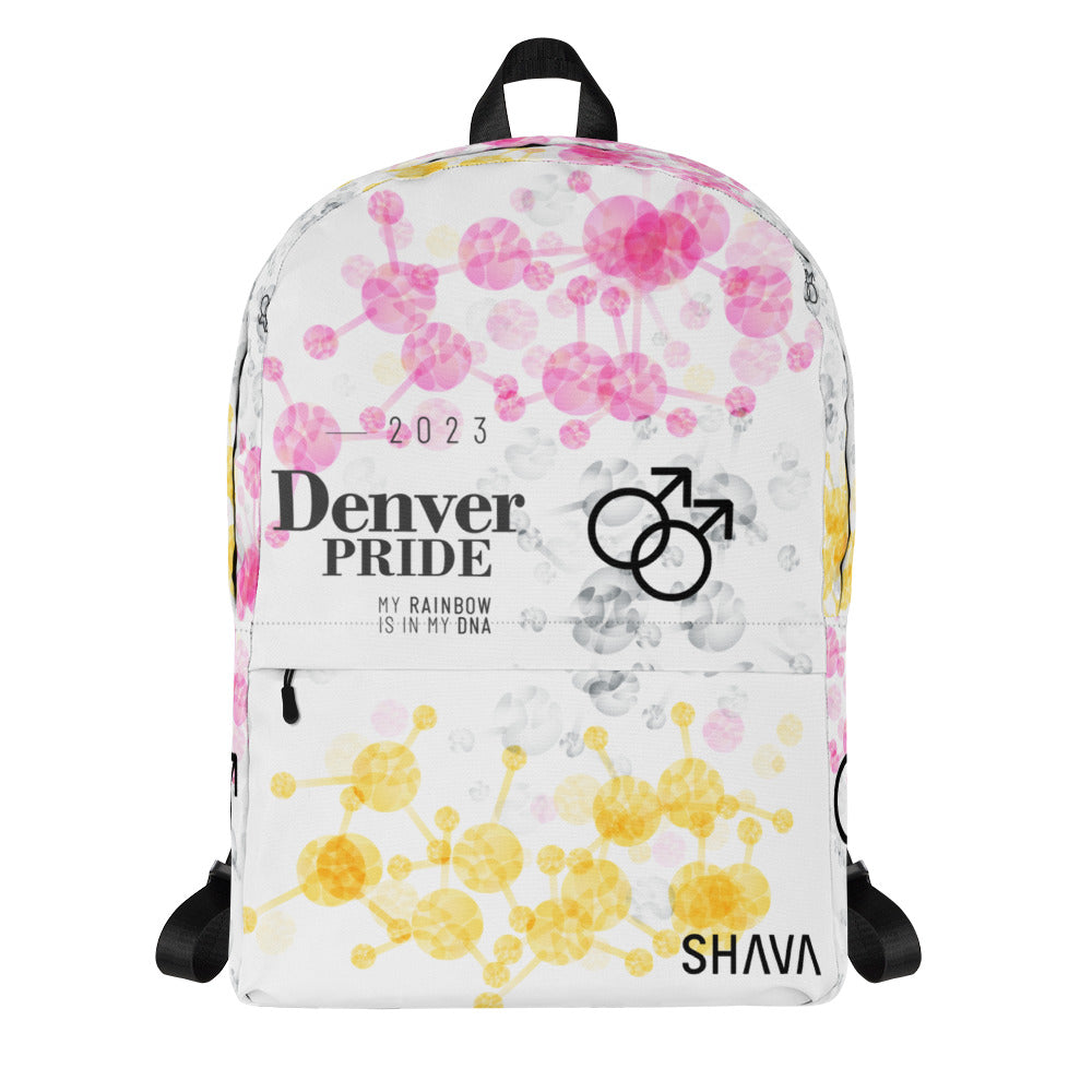 Twink Flag All-Over Print  Pride Backpack Denver Pride - My Rainbow Is In My DNA SHAVA