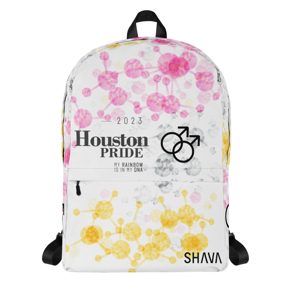 Twink Flag All-Over Print  Pride Backpack Houston Pride - My Rainbow Is In My DNA SHAVA