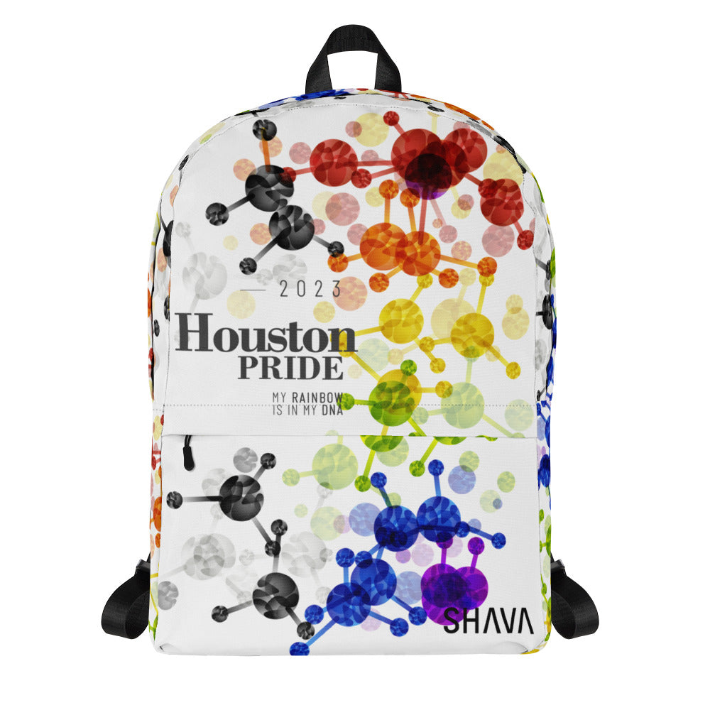 Straight Ally Flag All-Over Print  Pride Backpack Houston Pride - My Rainbow Is In My DNA SHAVA