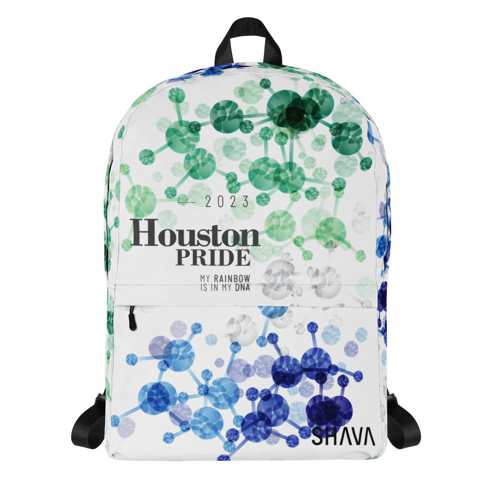 Gay Flag All-Over Print  Pride Backpack Houston Pride - My Rainbow Is In My DNA SHAVA