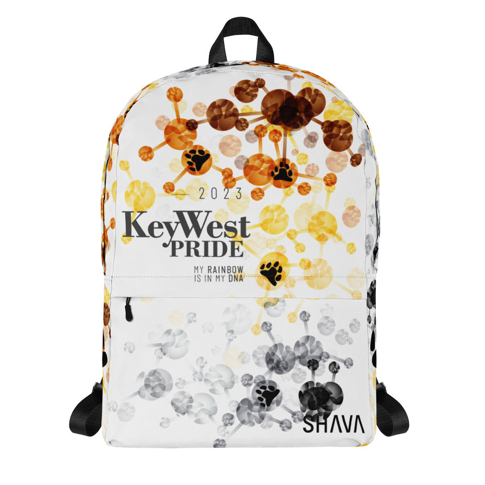 Bear Flag All-Over Print  Pride Backpack Key West Pride - My Rainbow Is In My DNA SHAVA